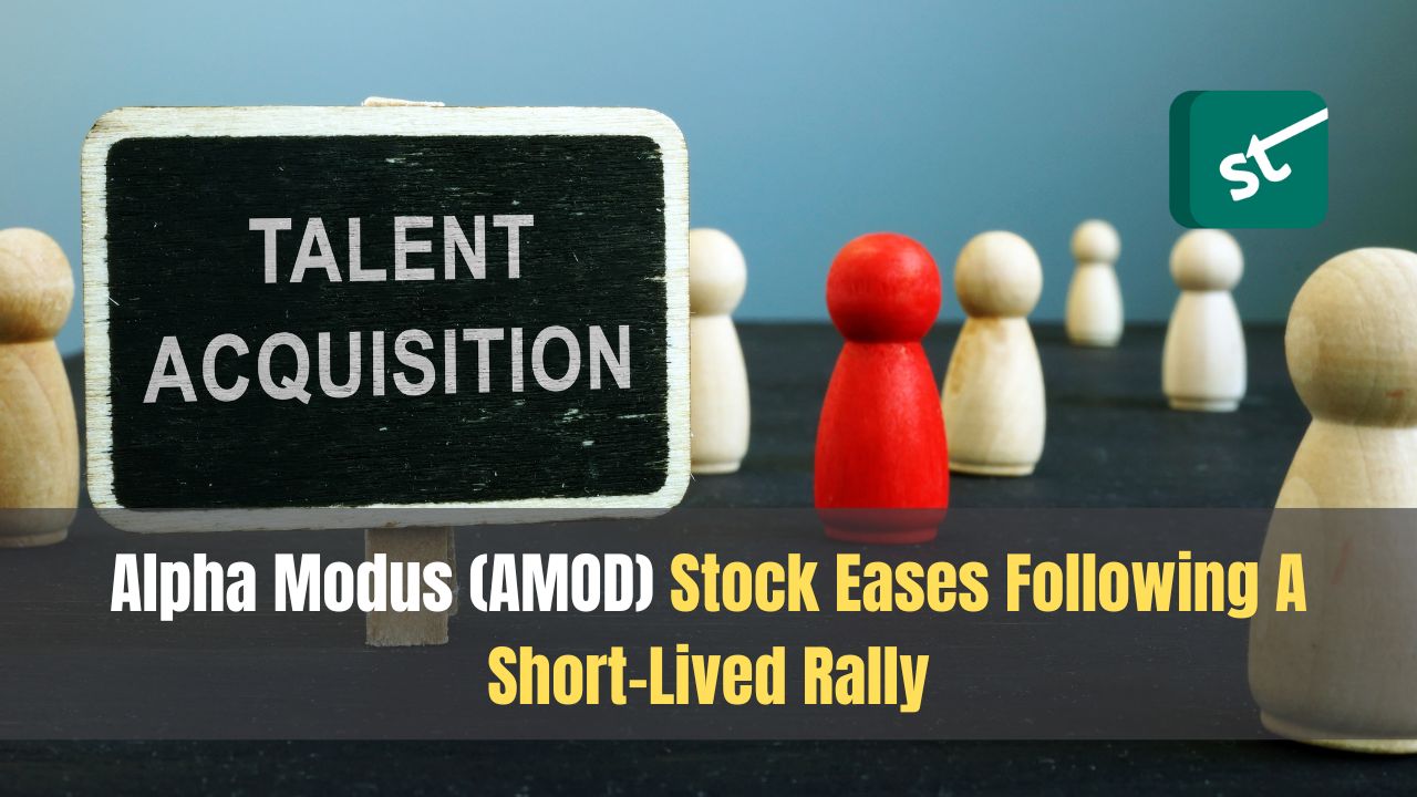Alpha Modus (AMOD) Stock Eases Following A Short-Lived Rally