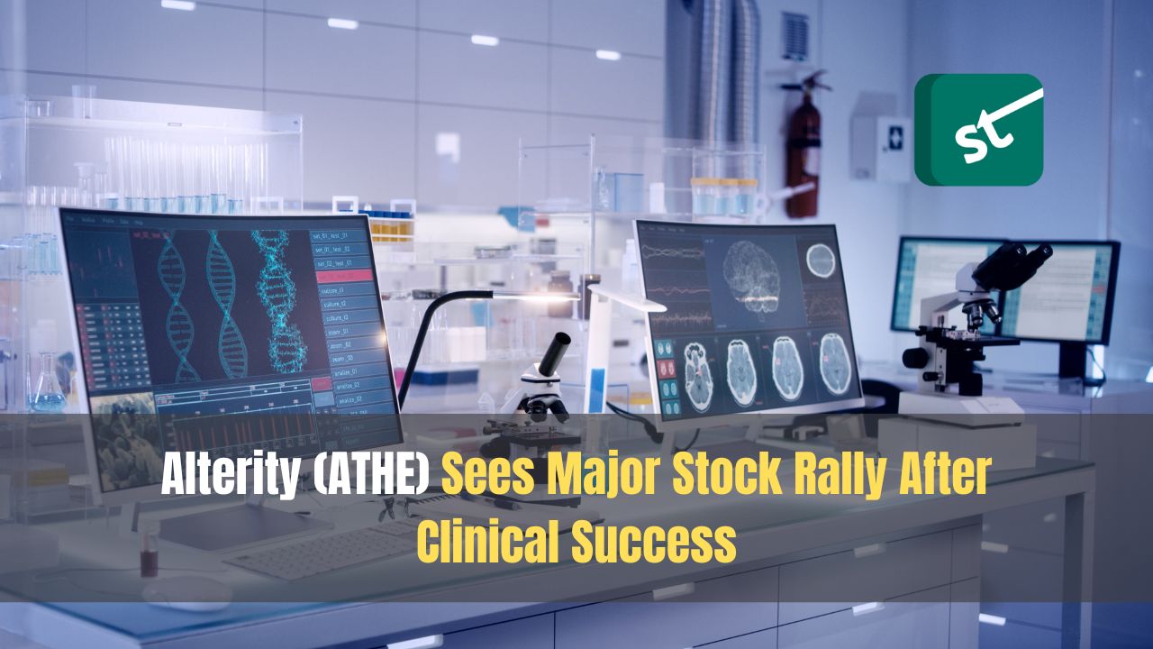 Alterity (ATHE) Sees Major Stock Rally After Clinical Success Alterity (ATHE) Sees Major Stock Rally After Clinical Success