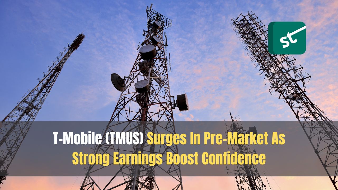 T-Mobile (TMUS) Surges In Pre-Market As Strong Earnings Boost Confidence T-Mobile (TMUS) Surges In Pre-Market As Strong Earnings Boost Confidence