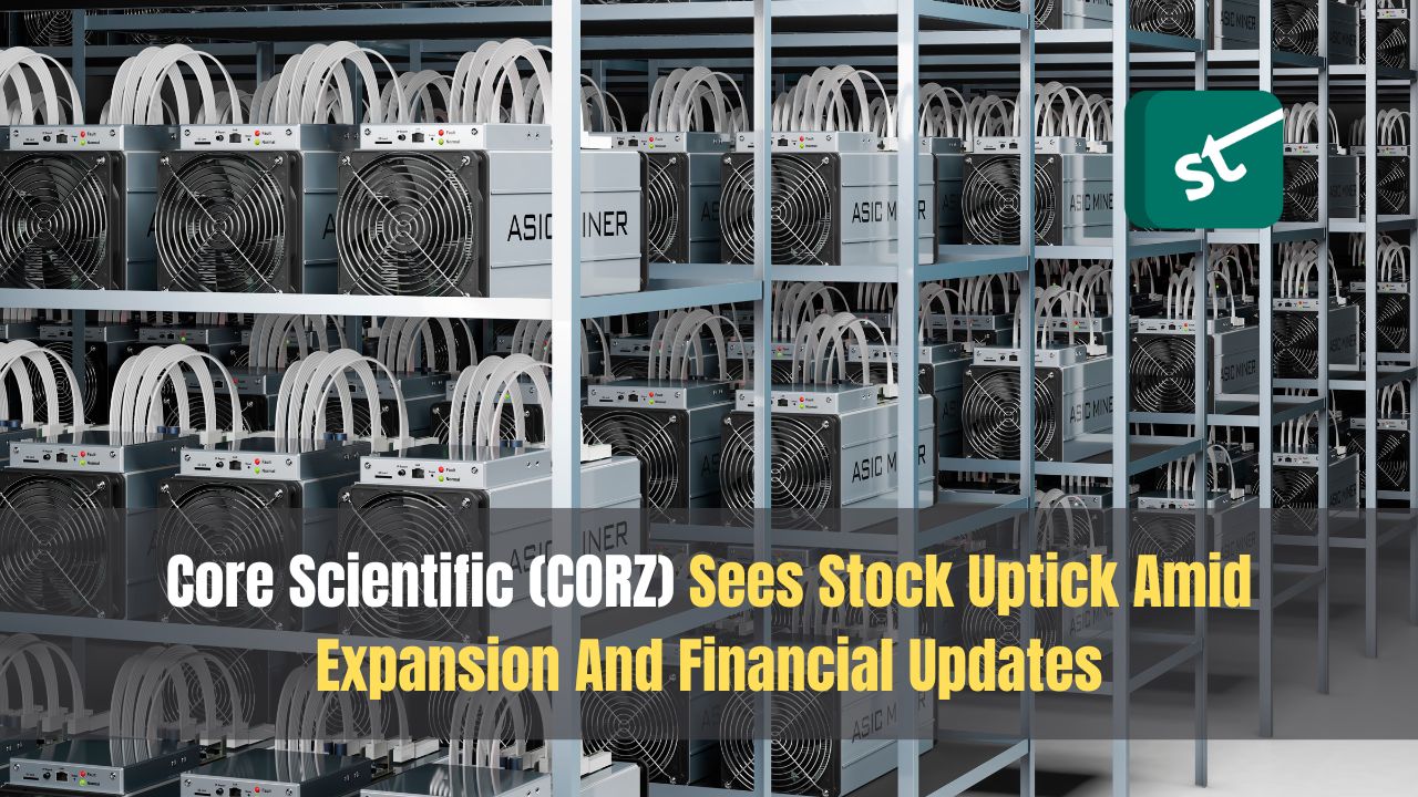 Core Scientific (CORZ) Sees Stock Uptick Amid Expansion And Financial Updates