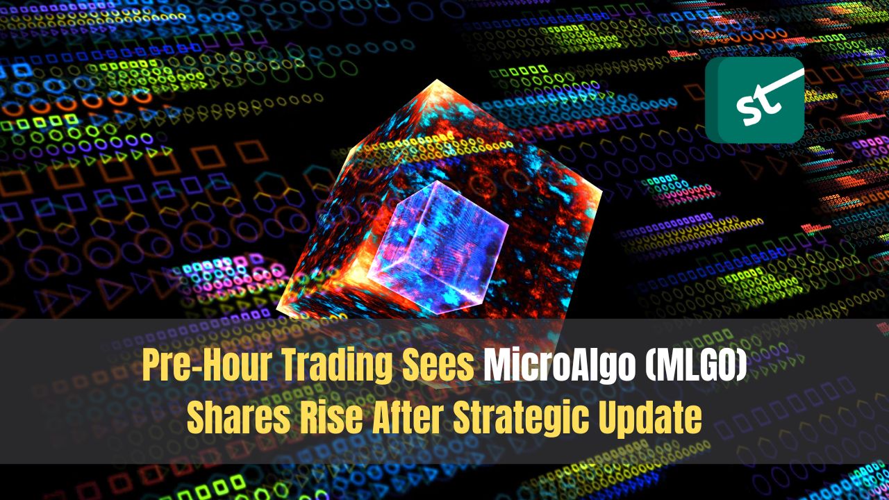 Pre-Hour Trading Sees MicroAlgo (MLGO) Shares Rise After Strategic Update