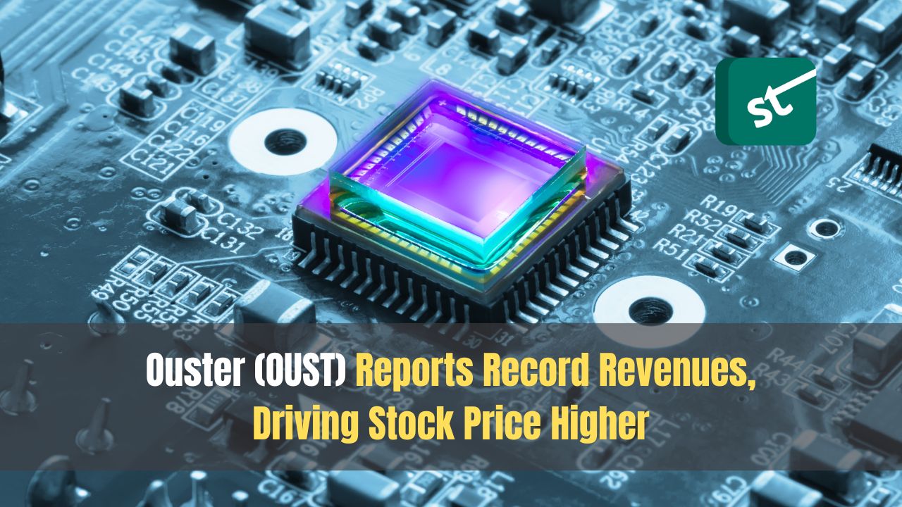 Ouster (OUST) Reports Record Revenues, Driving Stock Price Higher