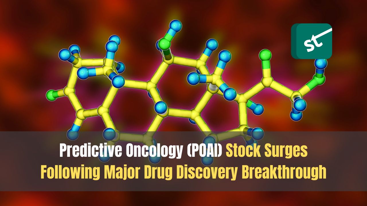 Predictive Oncology (POAI) Stock Surges Following Major Drug Discovery Breakthrough