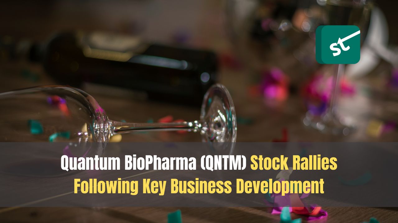 Quantum BioPharma (QNTM) Stock Rallies Following Key Business Development