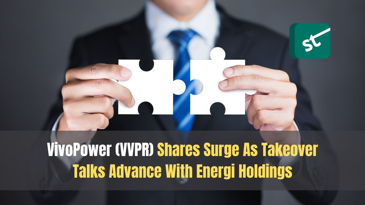 VivoPower (VVPR) Shares Surge As Takeover Talks Advance With Energi Holdings