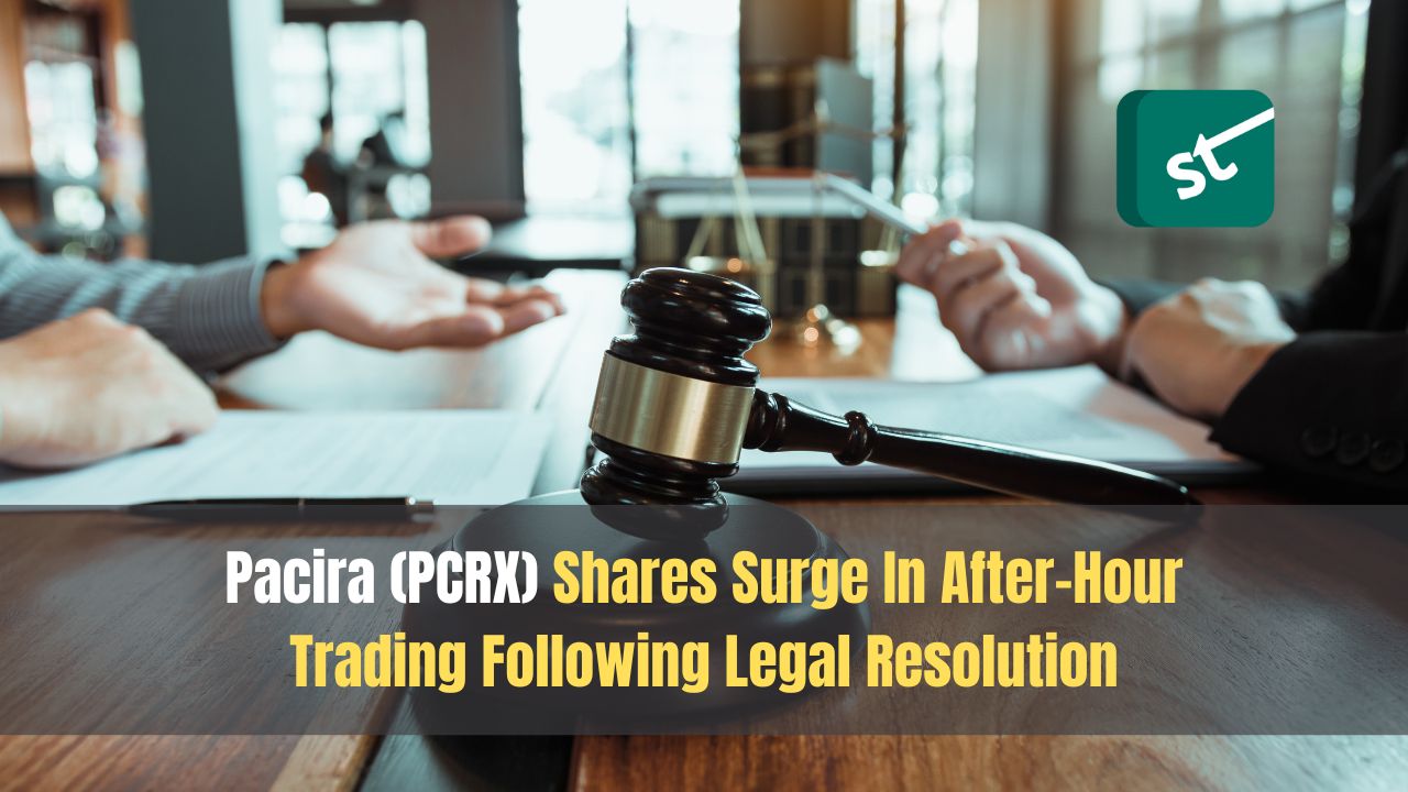 Pacira (PCRX) Shares Surge In After-Hour Trading Following Legal Resolution