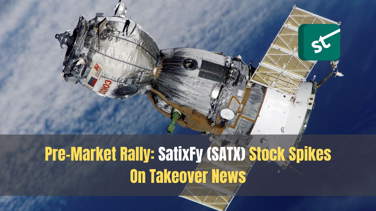 Pre-Market Rally: SatixFy (SATX) Stock Spikes On Takeover News