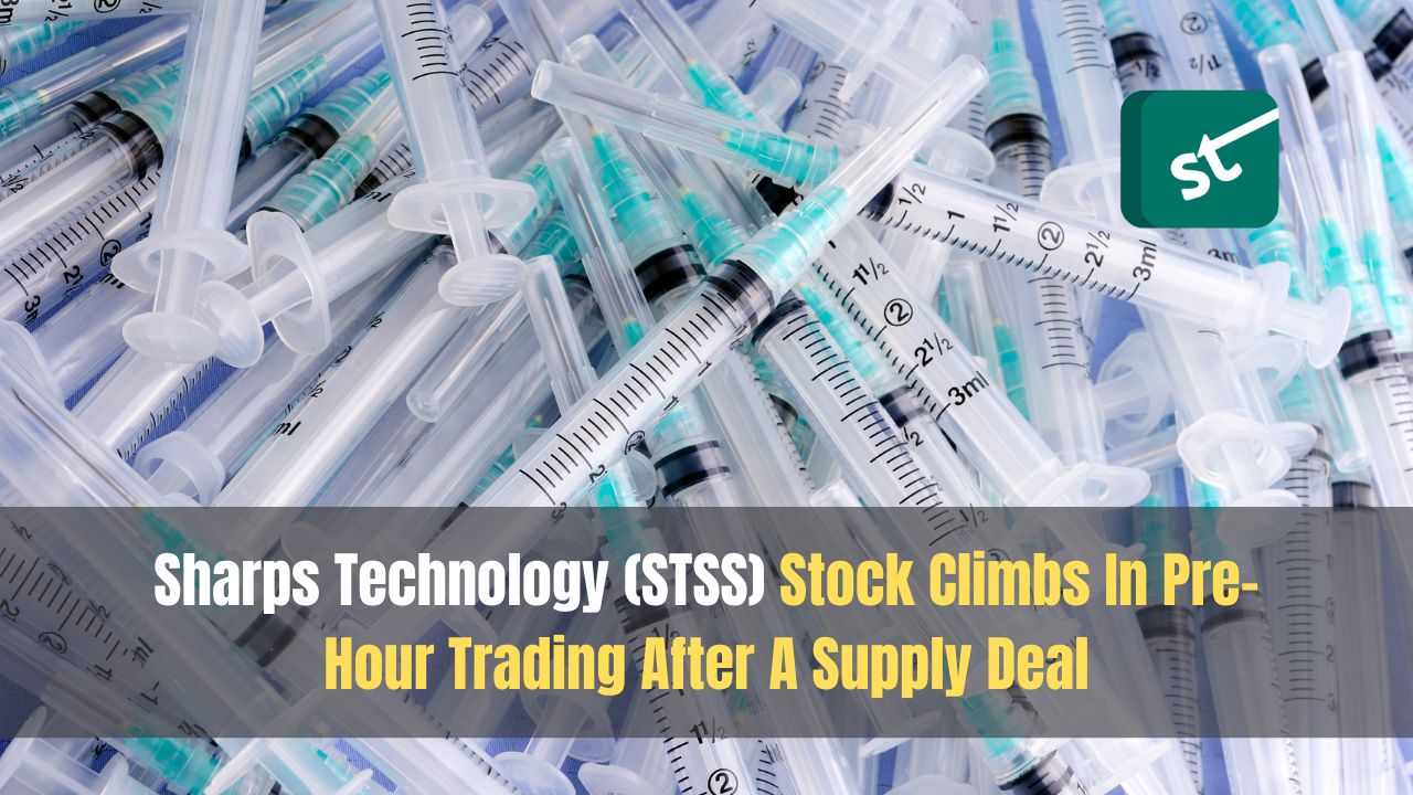 Sharps Technology (STSS) Stock Climbs In Pre-Hour Trading After A Supply Deal