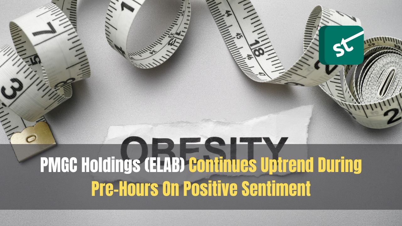 PMGC Holdings (ELAB) Continues Uptrend During Pre-Hours On Positive Sentiment