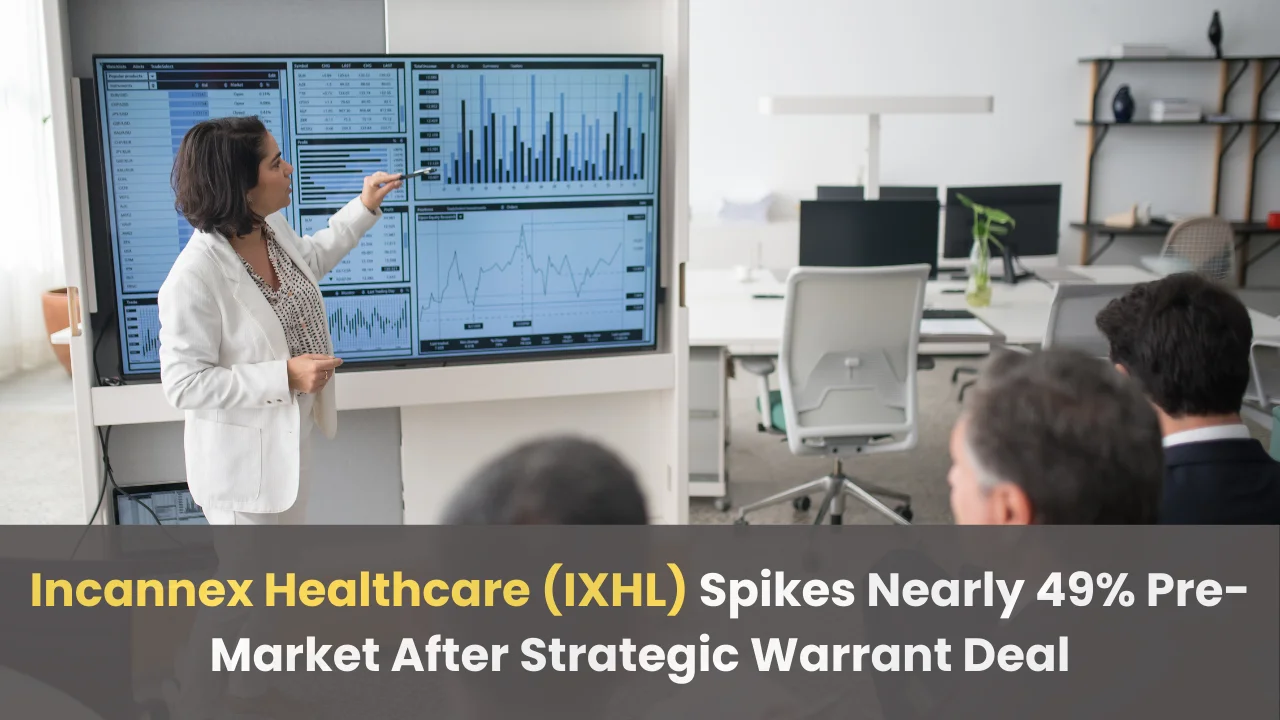 Incannex Healthcare (IXHL) Spikes Nearly 49% Pre-Market After Strategic Warrant Deal—Is a Turnaround Brewing?