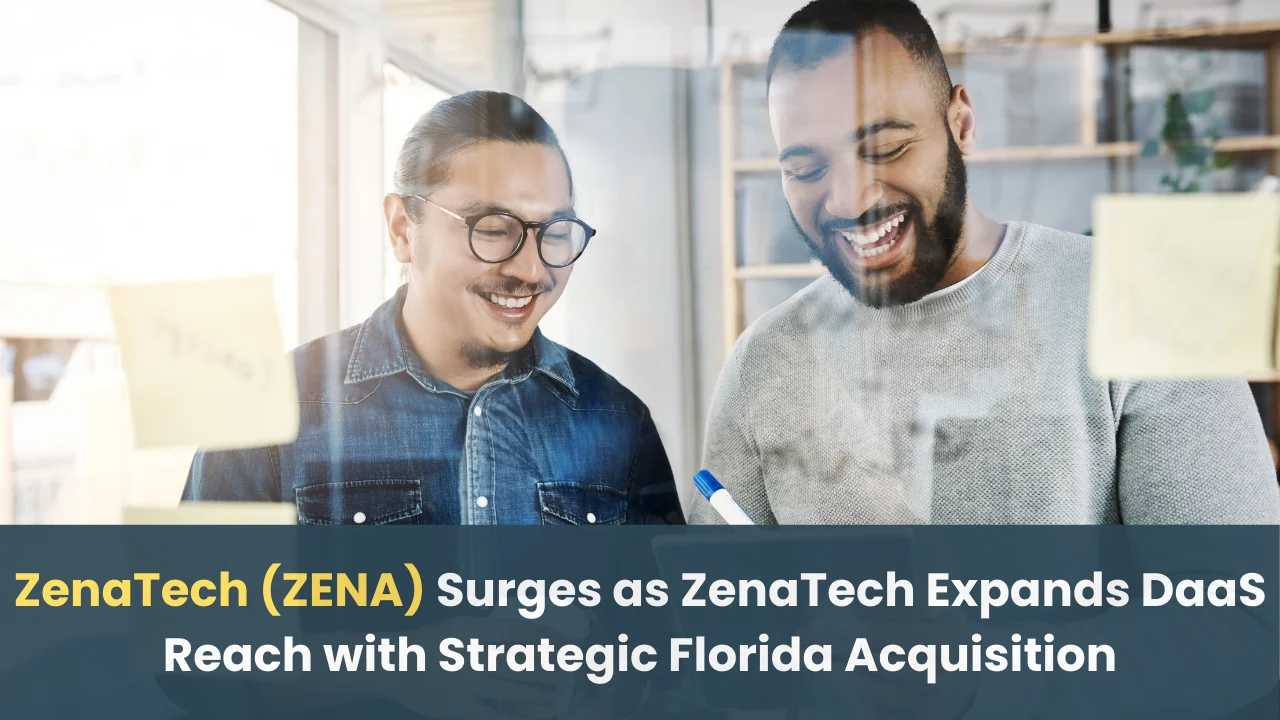 ZenaTech (ZENA) Surges After-Hours as ZenaTech Expands DaaS Reach with Strategic Florida Acquisition