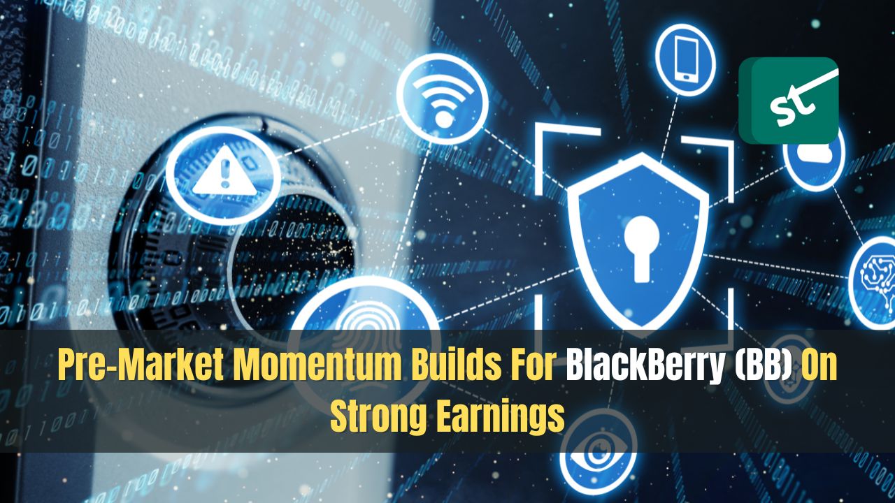 Pre-Market Momentum Builds For BlackBerry (BB) On Strong Earnings