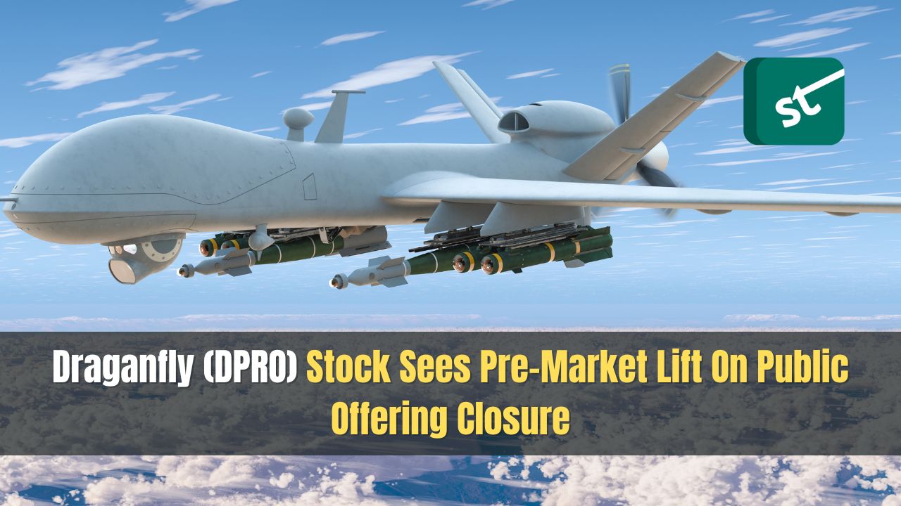 Draganfly (DPRO) Stock Sees Pre-Market Lift On Public Offering Closure Draganfly (DPRO) Stock Sees Pre-Market Lift On Public Offering Closure