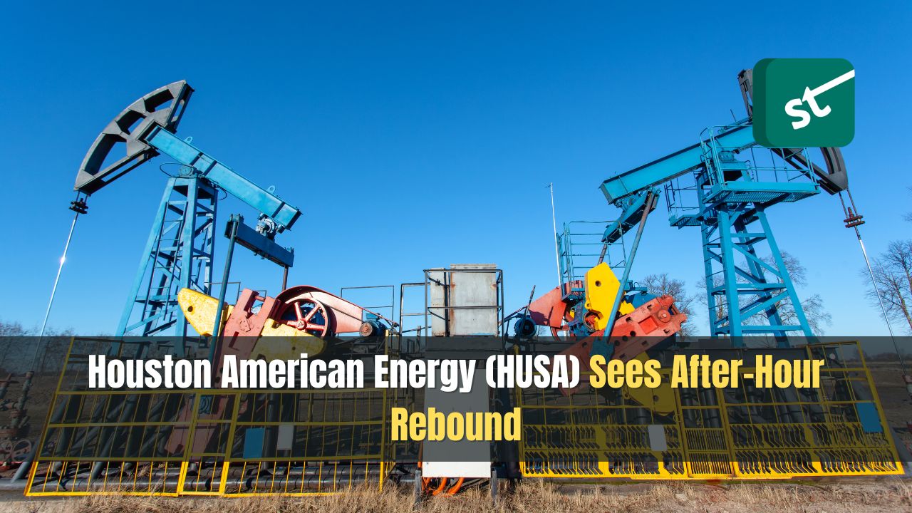 Houston American Energy (HUSA) Sees After-Hour Rebound