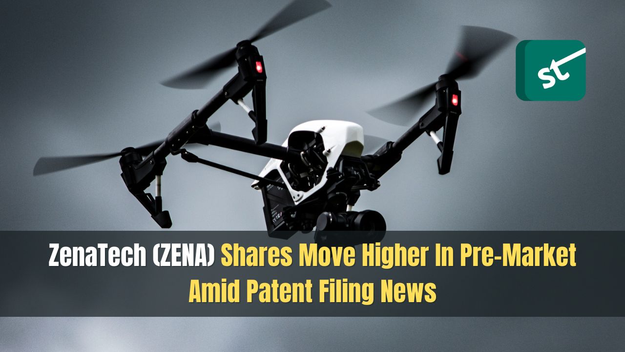 ZenaTech (ZENA) Shares Move Higher In Pre-Market Amid Patent Filing News